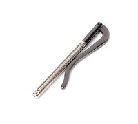 Gissroys Metal Bifold Money Clip Bar Wallet Parts Spring Clip Cash Holder Punch Punch For Card Making On, black, Eine Größe