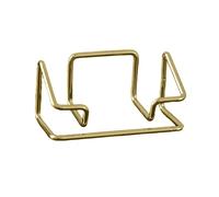 Gissroys Metal Business Card Organiser Desktop Storage Stand Iron Wire Business Display Rack Hold 70 Sheets For Office High Capacity Card Stand