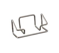 Gissroys Metal Business Card Organiser Desktop Storage Stand Iron Wire Business Display Rack Hold 70 Sheets For Office High Capacity Card Stand