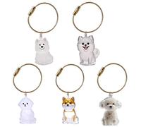 Gissroys Miniature Pet Fur Pumpkin Holder Keychain Hair Storage Pendant Bag Charm Ring for Dog Cats and Small Animals Animal Furs Preservations Box