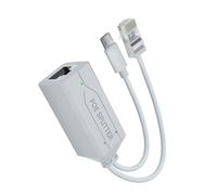 Gissroys MultiFunction USB/Type C Adapter Splitter Power And Data Transfer For CCTV Cameras Networking Device POE Splitter