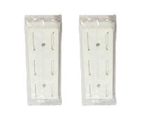 Gissroys MultiPurpose Wall Mount Adhesive Power Strips Holder Cable Organizers For Routers And Electronics Simple Stick