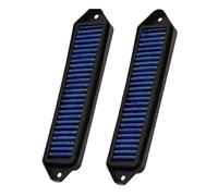 Gissroys One Pair of Improved Air Filter Covers for E81 E82 E84 E87 E88 E90 E91 E92 E93 Cars Support Heat Reduction and Engine Safety in the Cabin Air Hood