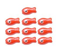 Gissroys Pack of 10 Ceramic Fish Shape Charms, Commul Loss Beads, for Arbrate Phone Chains, Jewellery Accessories, Double-Sided Fish Beads, Telephone Chains, one size, As described