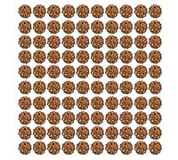 Gissroys Pack of 100 Colourful Beads 10 mm Round Disco Ball Clay Beads for Personalised Crafts Jewellery Making Jewellery Design Tool