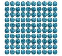 Gissroys Pack of 100 Colourful Beads 10 mm Round Disco Ball Clay Beads for Personalised Crafts Jewellery Making Jewellery Design Tool