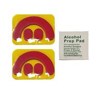 Gissroys Pack of 2 Professional Mouse Skates Stickers, Foot Pads, Gliders, Curved Edge, Replacement for 3 Feet