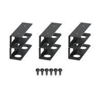 Gissroys Pack of 3 Practical Underwriters Laptop Storage Rack Space Saving Events Portable Accessories for Various Devices Metal Laptop