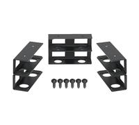 Gissroys Pack of 3 Practical Underwriters Laptop Storage Rack Space Saving Events Portable Accessories for Various Devices Metal Laptop
