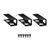 Gissroys Pack of 3 Practical Underwriters Laptop Storage Rack Space Saving Events Portable Accessories for Various Devices Metal Laptop