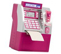 Gissroys Participatory CASHPOINT Reserves Institution Toy with LED Screen for Kids Pretend Play and Money Learning CASHPOINT Toy