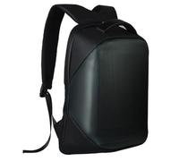 Gissroys Participatory LED Panel Notebook Backpack 15 6 Inch Ventilated Mesh Shoulder Straps Application-Controlled LED Package with Guide Function, black, Einheitsgröße