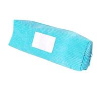 Gissroys Pencil Bag Pencil Bag Corduroy Pencil Case Large Capacity Pouch Pen Bag Aesthetic Case School Supplies Pouch Candy Color Cord Capacity Large Capacity, Lake-blue