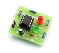 Gissroys Plastic Mounting Clamp Block NE555 Bicolour LED Flasher Reliability Circuit Connector For Electronic Projects Training Terminal Block