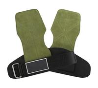 Gissroys Professional Leather Workout Gloves Thick Padding Not Frictions Design Suitable for High Intensity Training Event Leather Exercise Gloves