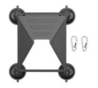 Gissroys Protector Housing for Car Window Sliding Roof Sign Protector with Suction Cup and Carabiner Silicone Travel Friendly Silicone