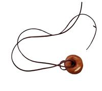 Gissroys Realistic Bread Jewellery Handmade Pretzel Robust Bagel Pendant Portable Accessory for Fashion Enthusiasts Wearing Hand Trials Pendant, one size, As described, As described