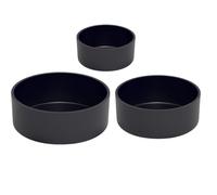 Gissroys Reptiles Provide Essential 3 Pieces Food and Water Bowls Safe Plastic Container for Snake Turtles and Amphibians Reptile Shell