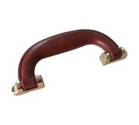 Gissroys Retro Plastic Suitcase Handbag Hand Transport for Handbag Making Craft Bag Interchangeable Accs Plastic Base Box Frame Parts, brown, Einheitsgröße