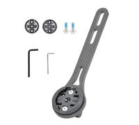 Gissroys Road Bicycles Computer Mount Adjustable Front Bike Extension Bracket Light Still Bike Computer Mount Adapter Basic