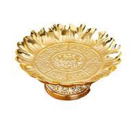 Gissroys Sacred Rituals Fruit Bowl for Altars Decorations Party Safe Alloy with Centrepieces Alloy Sign Served with Safe Food