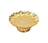 Gissroys Sacred Rituals Fruit Bowl for Altars Decorations Party Safe Alloy with Centrepieces Alloy Sign Served with Safe Food