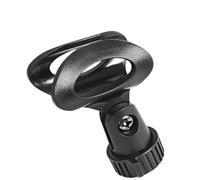 Gissroys Secure Microphone Clip 30-45 mm Clamping Areas for Handheld Microphones in Podcast Interviews Broadcasting Applications Microphone Clip