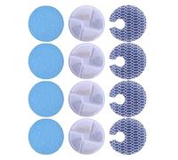 Gissroys Set of 4 Water Fountain Filter, Three Filtration System, Pet Fountain Filter Replacement for Automatic Water and Cotton PET Exchange