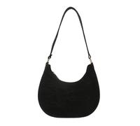 Gissroys Sleek Shoulder Bag Versatile Shape Purse For Women Vintage PU Leather Zippered Small Handbag Solid Color Armpit Bag Zippered Handbag