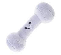 Gissroys Soft Plush Dumbbell Shape Throw Pillow Toy For Newborns Infant Sensory Development Safe Gift Mystic Blue Cartoon Gym Equipment Stuffed Toy