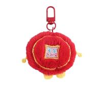 Gissroys Soft Plush Key Cheese Origination Portable Key Holder for Girls Boys Snake Bag Magic Culture Fun Chinese New Year Gift Portable Keychain, G