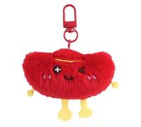 Gissroys Soft Plush Key Cheese Origination Portable Key Holder for Girls Boys Snake Bag Magic Culture Fun Chinese New Year Gift Portable Keychain, d