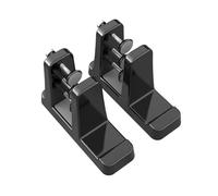 Gissroys Space-saving laptop stand, height adjustable, optimal view when travelling, metal support, compatible with various screens, travel agency