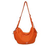 Gissroys Spacious Nylon Shoulder Bag for Work and Leisure Stylish Unisex Bag Simple Plain School Book Large Shoulder Bag with Adjustable Strap, a, Einheitsgröße