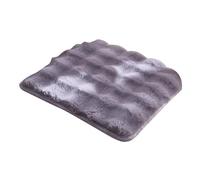 Gissroys Square Soft Chair Pad Furry Plush Seat Cushion Warm Seat Pillow Mat Kitchen Dining Sofa Armchair Wheelchair Chair Cover Massage Like Comfort