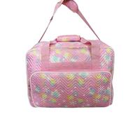 Gissroys Storage Bag Large Capacity Sewing Machines with Handle Sewing Machine Case Bag Carry Case Large Capacity Storage, rose, standard size