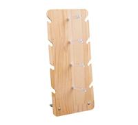 Gissroys Stylish Vertical Display Stand for Glasses Presentation Efficient Storage Space Saving Solid Wood Simple Creative Wooden Stand, one size, As described