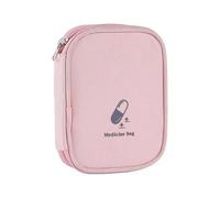 Gissroys Travel First Aid Bag Empty Medicine Storage Bag with Multiple Compartments Small First Aid Bag with Zip First Bag, a, Mass beauty