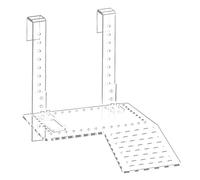 Gissroys Turtles Eel Platform Floating Island Aquariums Island Climbing Ladder Aquarium Accessories Decoration Aquarium Shelf for Turtles Transparent Aquarium Climbing Platforms