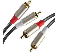 Gissroys Uncomparable Connection Cable Subwoofer Extension Line Improves Sound for Home Cinema Setups HDTV Connection Line