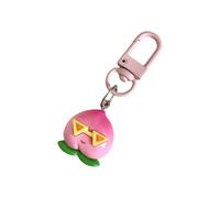 Gissroys Unique Fruit Key Cheese Fashion Pendant Fruit Pendant Plastic/Resin Texture For Women Girls Fashion Lovers Present Key Holder Charm, H, One Size
