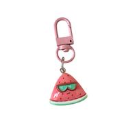 Gissroys Unique Fruit Key Cheese Fashion Pendant Fruit Pendant Plastic/Resin Texture For Women Girls Fashion Lovers Present Key Holder Charm, l, One Size