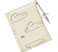 Gissroys Unique PU Wallet with Cartoon Sheets and Rabbit Decorations Card Holder for Women and Girls Korean Style Party Travel Wallet Search, Yellow, Mass beauty