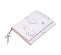 Gissroys Unique PU Wallet with Cartoon Sheets and Rabbit Decorations Card Holder for Women and Girls Korean Style Party Travel Wallet Search, c, Mass beauty