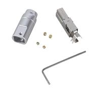 Gissroys USB B Type B Male Adapter Aluminium Case for Creating and Fixing Printer Data Lines 6 mm Wire Connection USB Male Interfaces