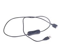 Gissroys USB Male To Female Cable With Power Control USB Extension Cord With On Off Power Switchs For Driving LED Lamp