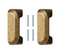 Gissroys Vintages Antique Bronze Cabinets Door Handles Set of 2 Vintages Designs for Home Decoration and Furniture Renovations Bedroom Drawer Knobs