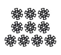 Gissroys Walking Stick Snowflake Basket Mud Sand Prevent Sinking Mud Protection Trekking Poles Mud Block for Hiking Snow Terrain Rubber Outdoor Camp Hiking Protective Cap