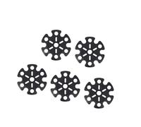 Gissroys Walking Stick Snowflake Basket Mud Sand Prevent Sinking Mud Protection Trekking Poles Mud Block for Hiking Snow Terrain Rubber Outdoor Camp Hiking Protective Cap