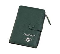 Gissroys WEISTUNGEN WERIHEIT PASSPASS CASE Wallet Offers Quick Airport Security Release and Easy Hotel Check In Experience Card Holder, Green, Mass beauty